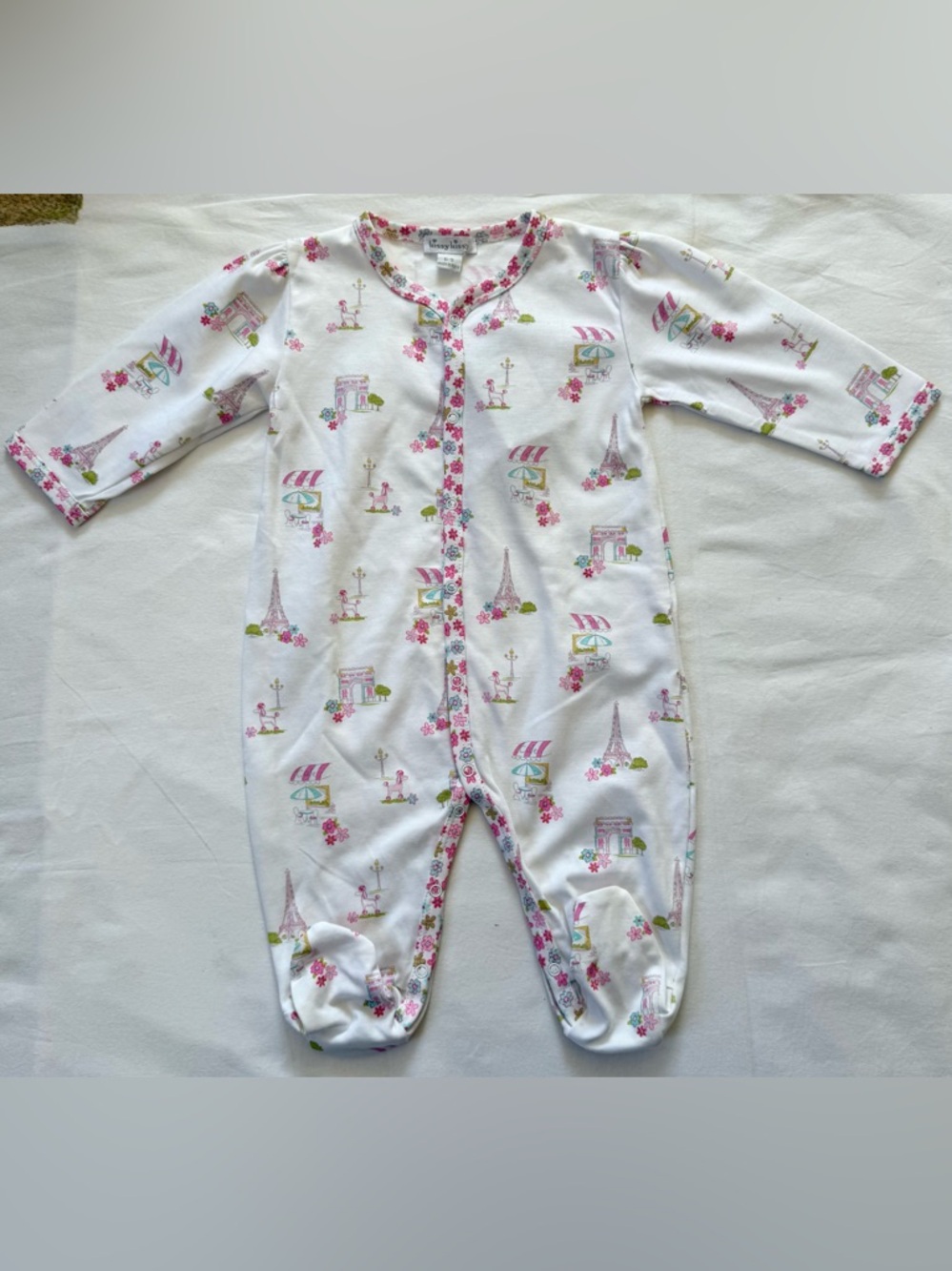 Kissy Kissy Parisian Summer
Print Footie - Picture 3 of 6
